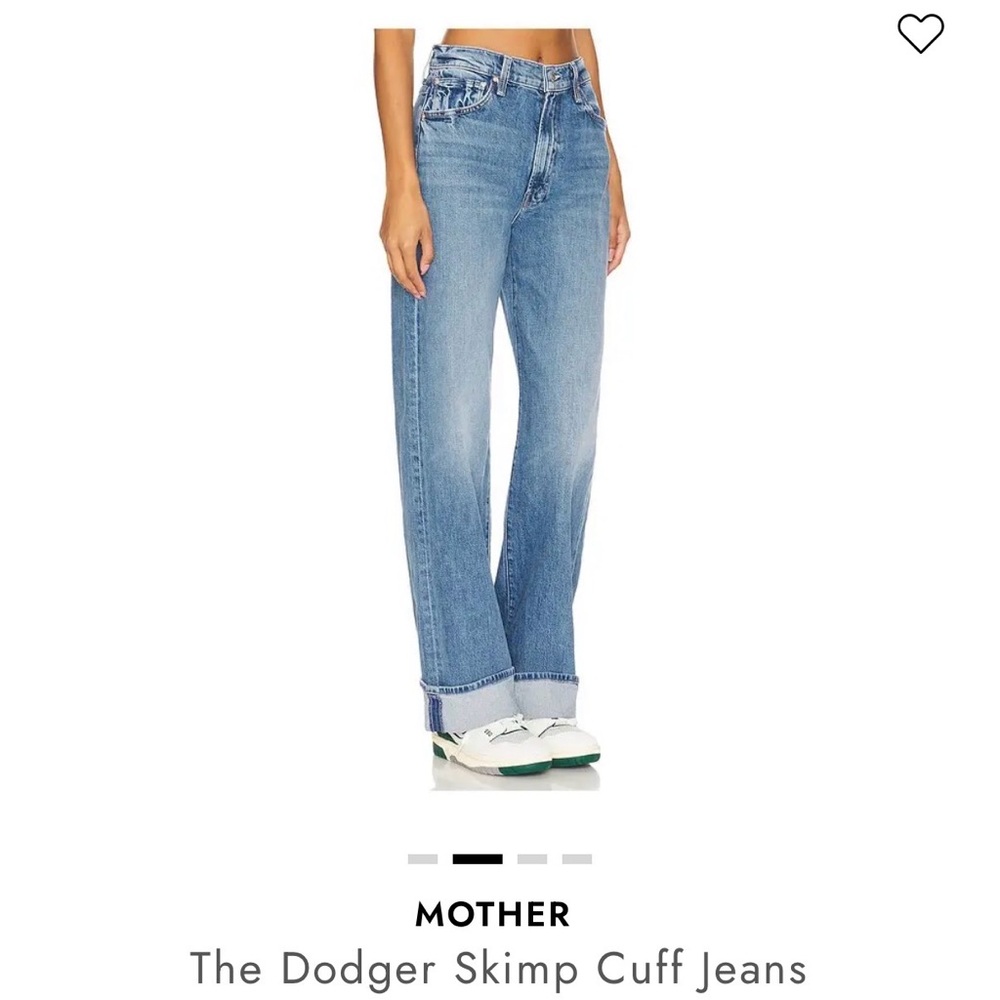 Mother Music Medium Blue Jeans